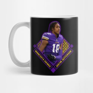 Justin Jefferson Diamond Style Mug